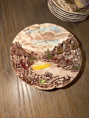 Olde English Countryside Johnson Brothers Salad 6 1/4”